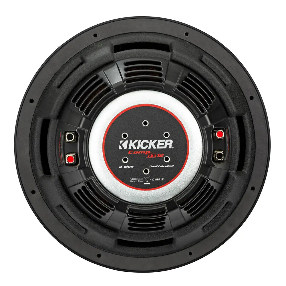 KICKER CompRT 12’’ Ultra Thin Subwoofer - 4-Ohm [48CWRT124] - Subwoofers