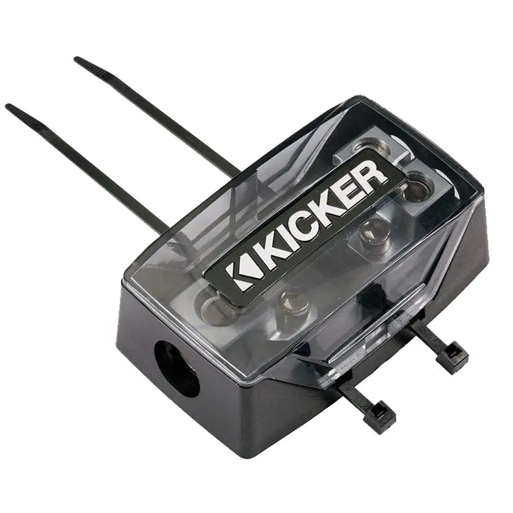 KICKER FHD AFS Dual Fuse Holder f/1/0-8AWG Power Cable [46FHD] - Fuse Blocks & Fuses