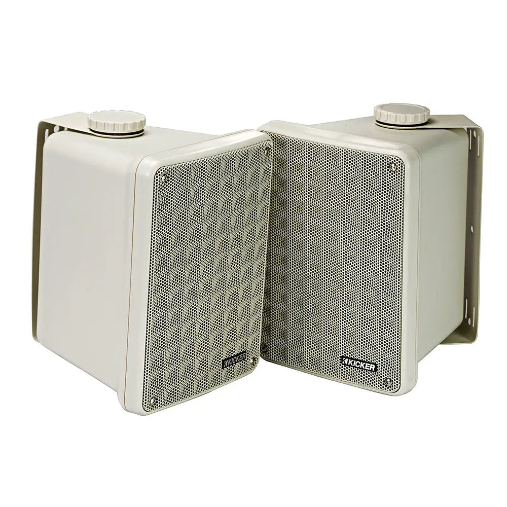 KICKER KB6 6.5’’ 2-Way Speaker System - Grey [46KB6G] - Speakers - Home & Outdoor