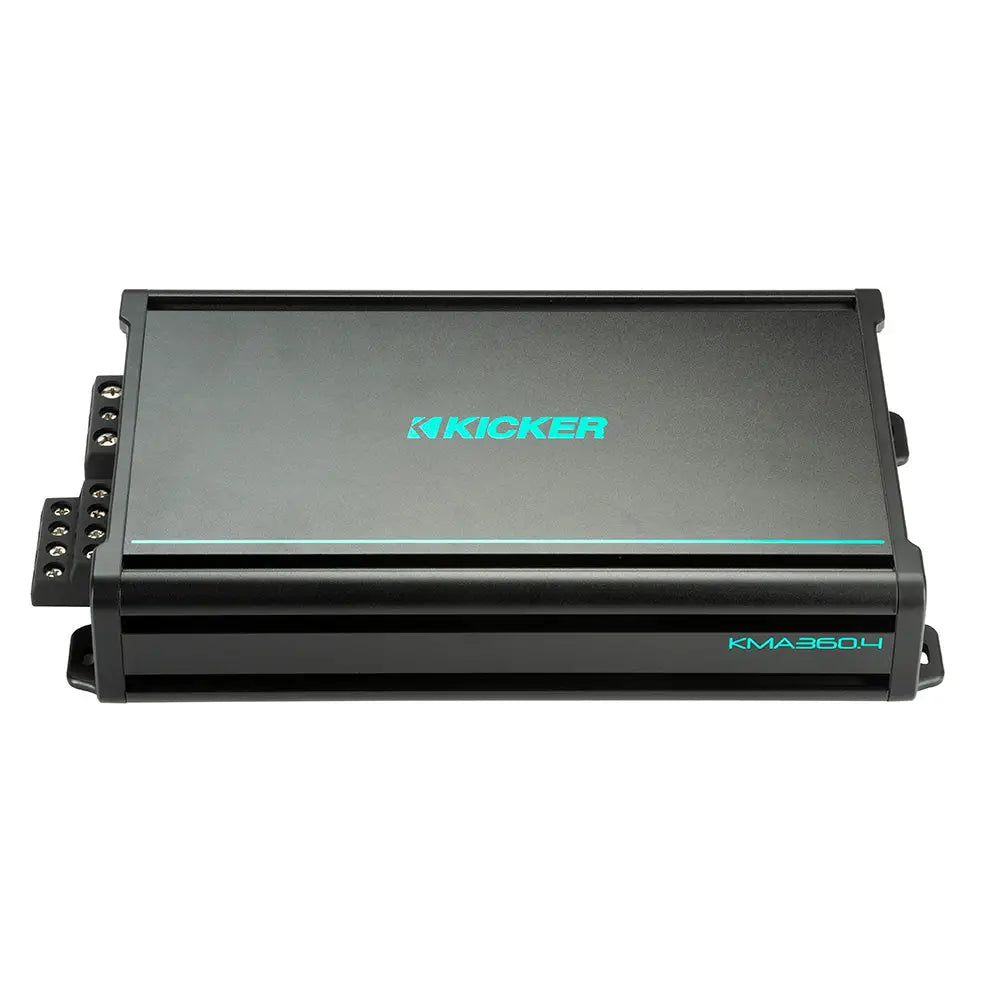 KICKER KMA360.4 4 x 90W 4-Channel Weather-Resistant Full-Range Amplifier [48KMA3604] - Amplifiers