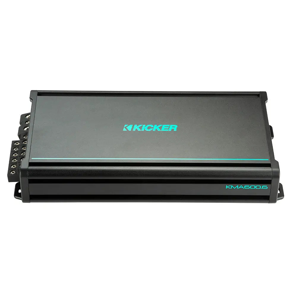 KICKER KMA600.6 6 x 100W 6-Channel Weather-Resistant Full-Range Amplifier [48KMA6006] - Amplifiers