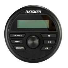 KICKER KMC2 Weather-Resistant Gauge-Style Media Center w/Bluetooth [46KMC2] - Stereos