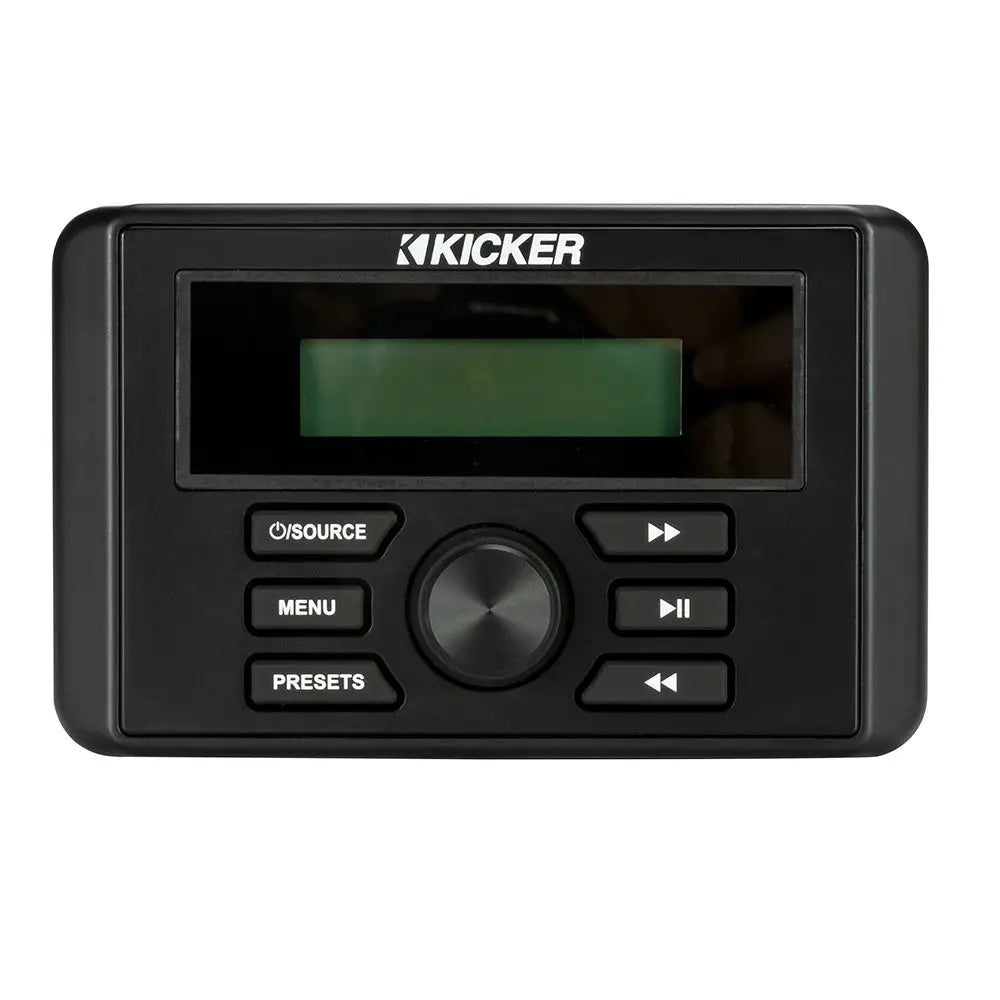 KICKER KMC3 Weather-Resistant Gauge-Style Media Center w/Bluetooth [46KMC3] - Stereos
