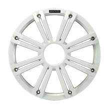 KICKER KMG10 10’’ Grille f/KM10 KMF10 Subwoofers - White LED Lighting [45KMG10W] - Accessories