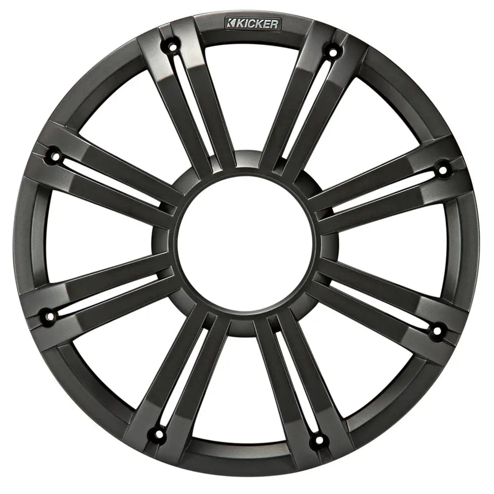 KICKER KMG12 12’’ Grille f/KM12 KMF12 Subwoofers - Charcoal LED Lighting [45KMG12C] - Accessories