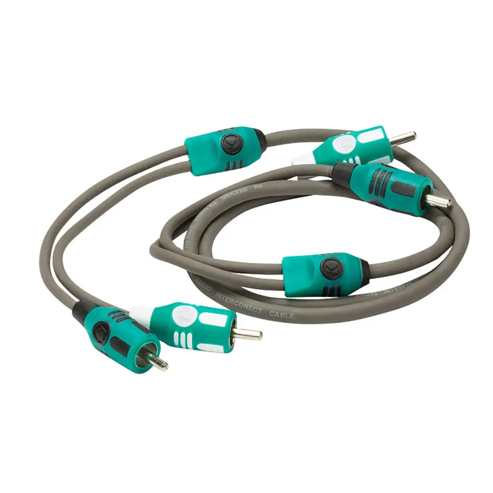 KICKER KMI1 Marine Series 2-Channel RCA Interconnect - 1M [47KMI1] - Accessories