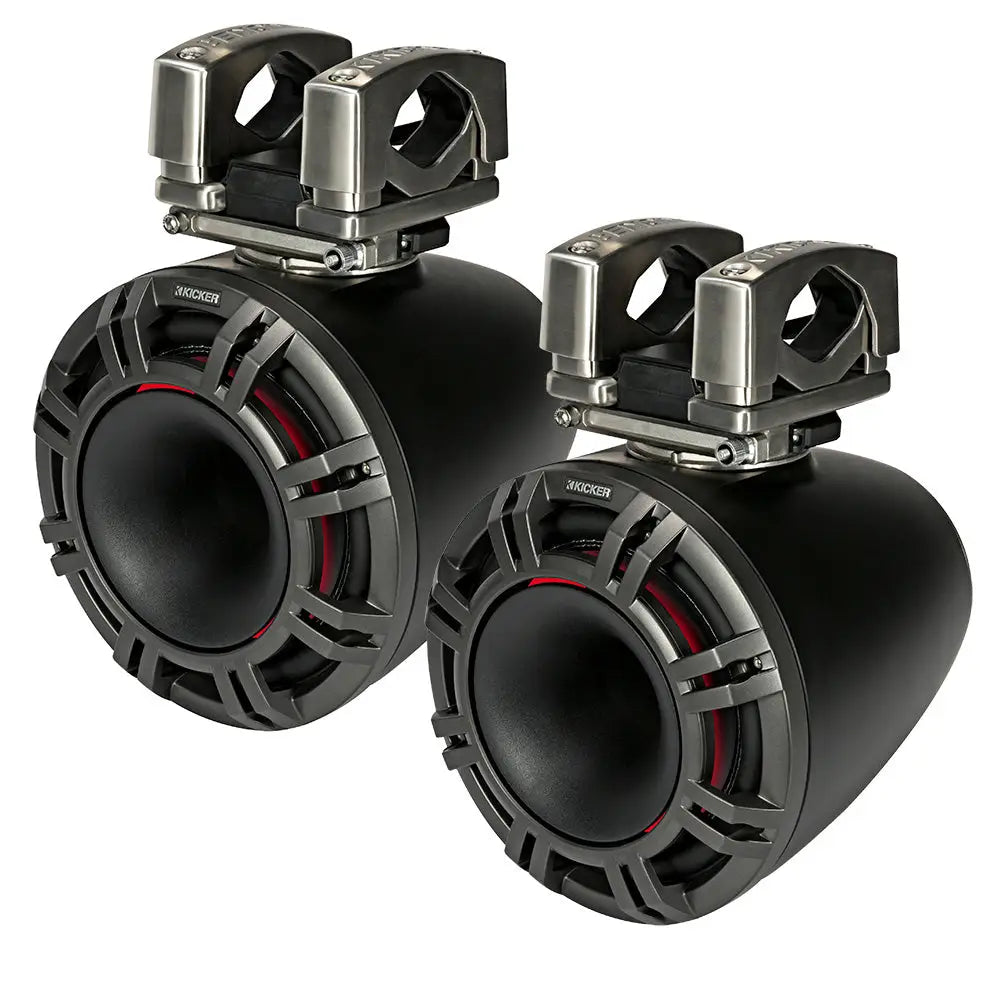 KICKER KMTC9 9’’ Horn Loaded Tower System - 4-Ohm Charcoal [44KMTC94] - Speakers - Tower/Soundbars