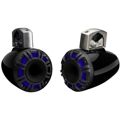 KICKER KMTCXL65 6.5’’ LED Horn Loaded Compression Driver Tower System - Black [51KMTCXL65] - Speakers - Tower/Soundbars
