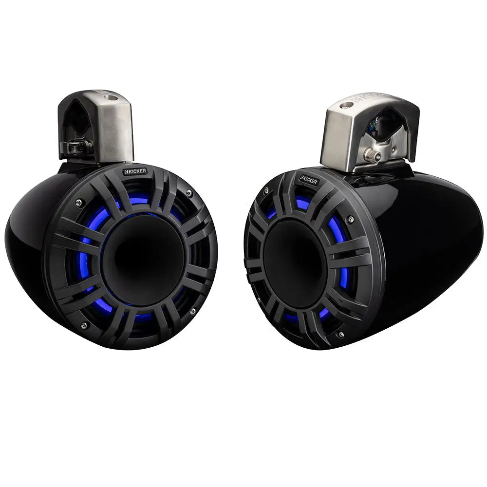 KICKER KMTCXL8 8’’ LED Horn Loaded Compression Driver Tower System - Black [51KMTCXL8] - Speakers - Tower/Soundbars