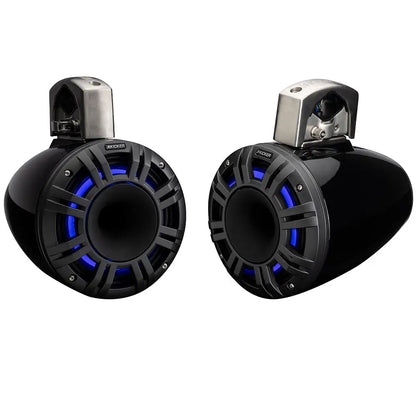 KICKER KMTCXL8 8’’ LED Horn Loaded Compression Driver Tower System - Black [51KMTCXL8] - Speakers - Tower/Soundbars