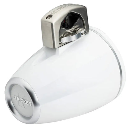 KICKER KMTCXL8 8’’ LED Horn Loaded Compression Driver Tower System - White [51KMTCXL8W] - Speakers - Tower/Soundbars