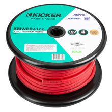 KICKER KMWPR4100 100’ 4AWG Power Wire - Red [47KMWPR4100] - Wire
