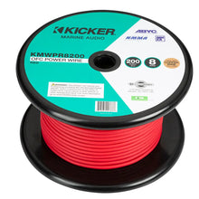 KICKER KMWPR8200 200’ 8AWG Power Wire - Red [47KMWPR8200] - Wire
