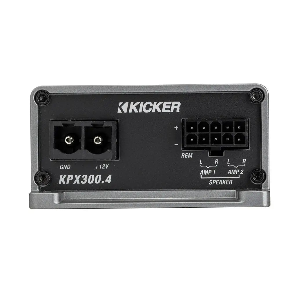KICKER KPX300.4 4x75W Full-Range Compact Amplifier [51KPX3004] - Amplifiers