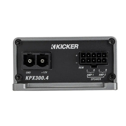 KICKER KPX300.4 4x75W Full-Range Compact Amplifier [51KPX3004] - Amplifiers