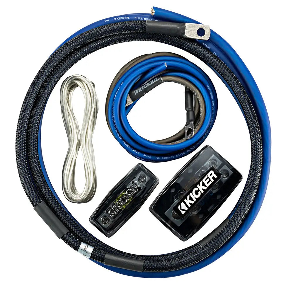 KICKER PKD1 1/0AWG Dual Amp Power Kit [46PKD1] - Accessories