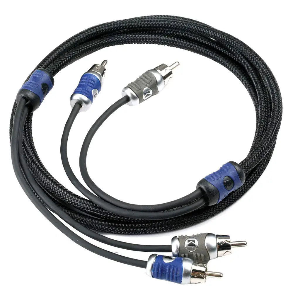 KICKER Q-Series 2-Channel RCA Interconnect - 3M [46QI23] - Accessories