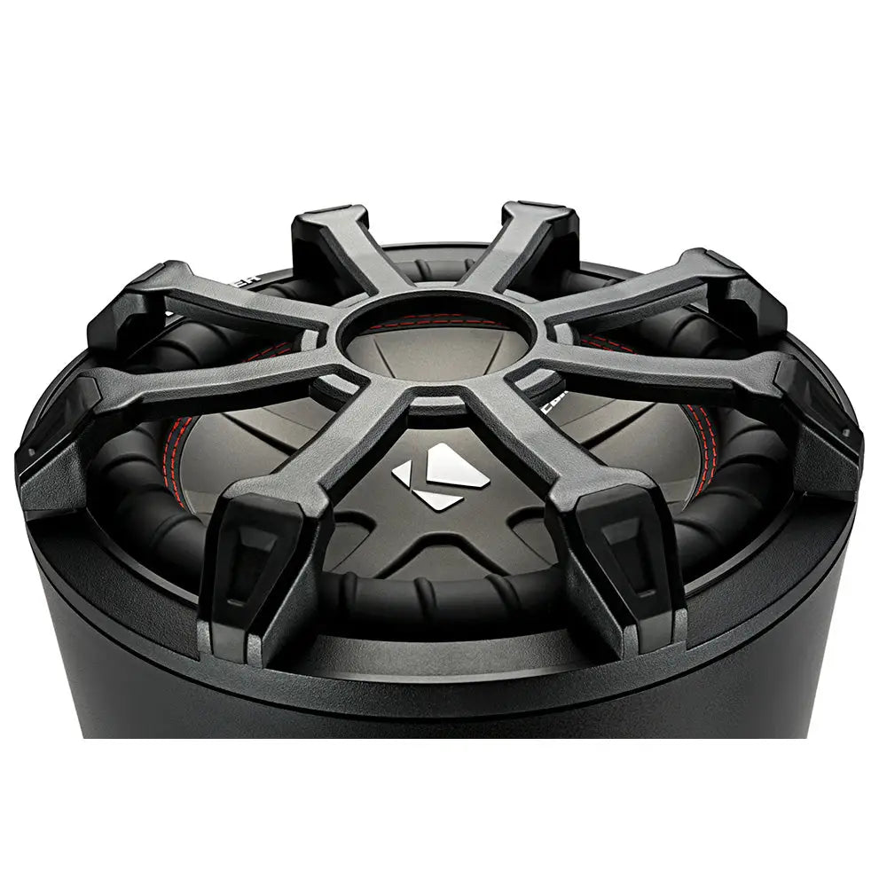 KICKER TB8 8’’ Weather-Proof Subwoofer Enclosure w/Passive Radiator - 4-Ohm [46CWTB84] - Subwoofers