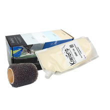 KiwiGrip 1 Liter Pouch - Cream w/4’’ Roller [KG-1CP-R] - Non-Skid Paint