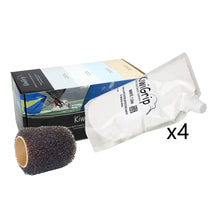 KiwiGrip 4 - 1 Liter Pouches - White w/4’’ Roller [KG-4WP-R] - Non-Skid Paint