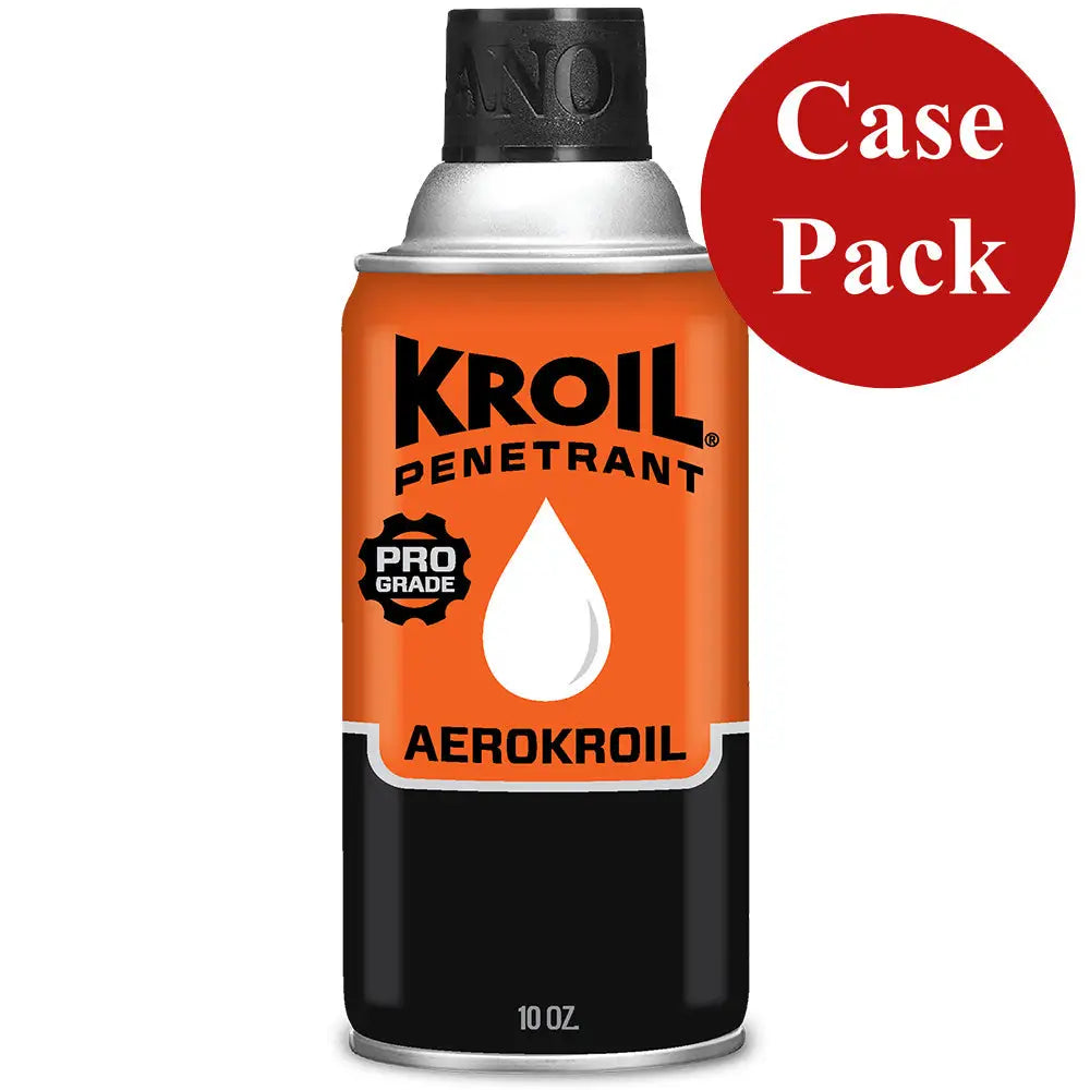 Kroil Original Penetrant - Aerosol - 10z Can - Aerokroil Formula *Case of 12 [KS102-CASE] - Cleaning
