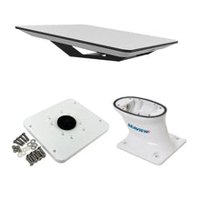 KVH Starlink Flat Panel Kit w/5’’ Seaview Pedestal Mount ADASTLKA Starlink Top Plate [72-1048-SV5] - Satellite Receivers
