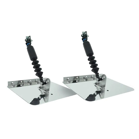 Smart Tab Trim Tabs by Lectrotab 12’’ X 9’’ f/18’-22’ Boats w/150-240 HP [ST1290-80] - Trim Tabs