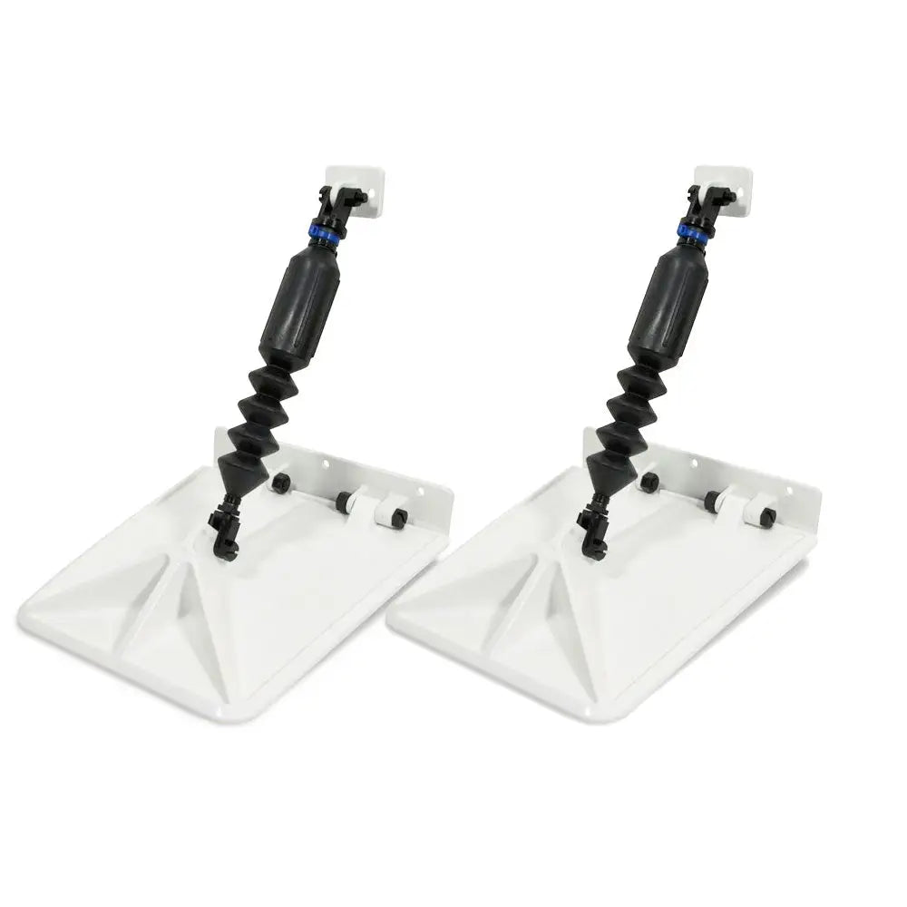 Lectrotab Smart Tabs SX 9.5 x 10 f/13-15 Boat w/30 - 40HP - White [SXW9510-30] - Trim Tabs