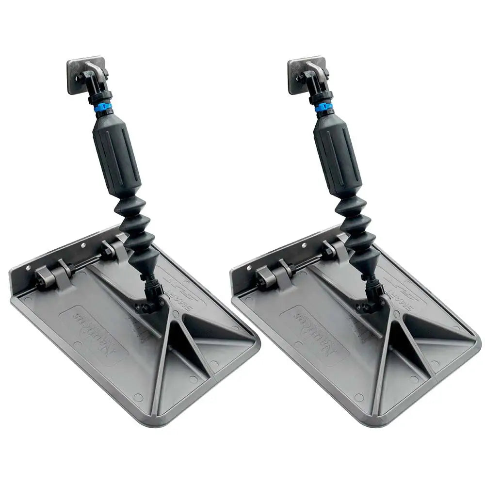 Lectrotab SX 9.5 x 10 Smart Tabs 13-15’ Boats w/30lb Actuators - 30-40HP - Gunmetal Grey [SXG9510-30] - Trim Tabs
