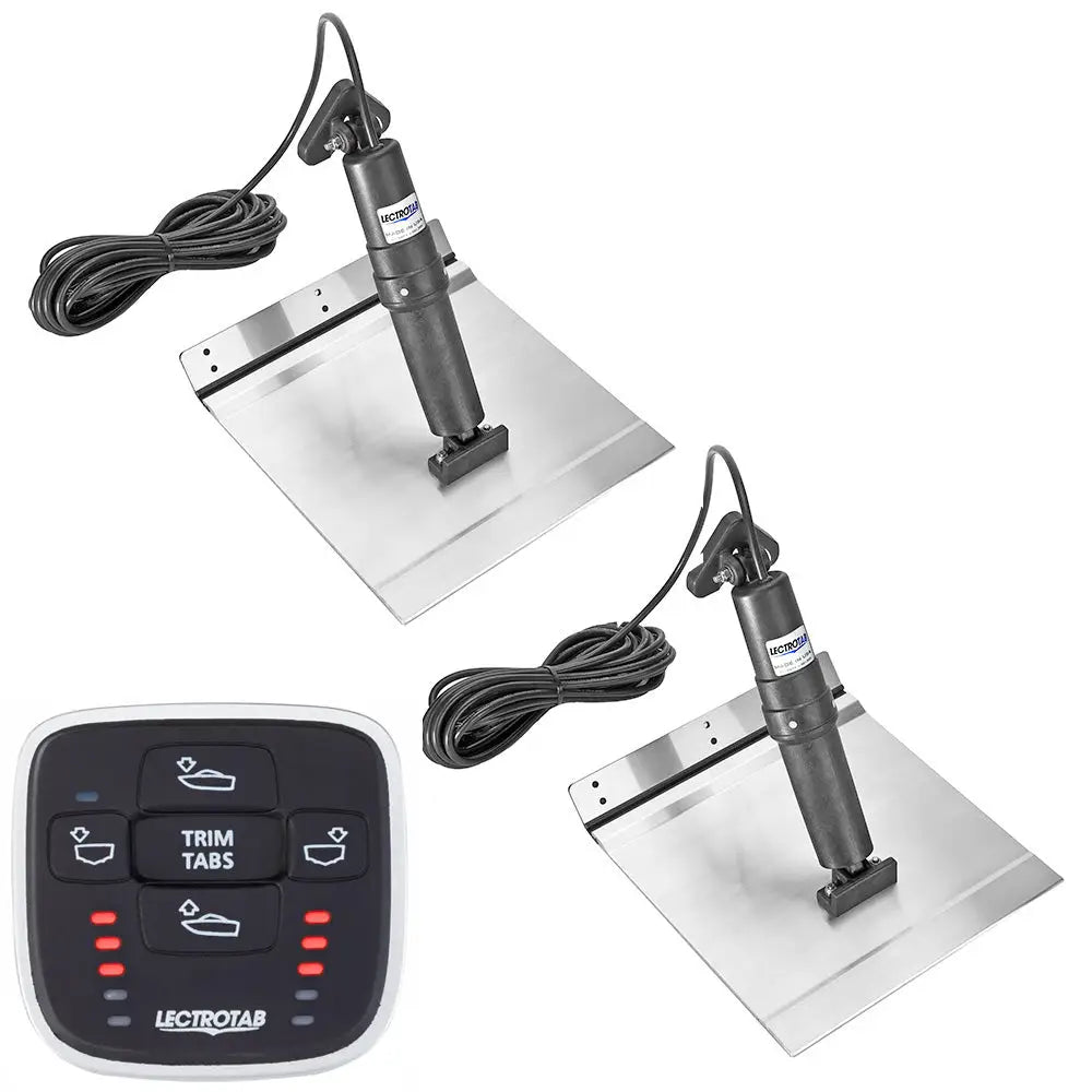 Lectrotab XKA Aluminum Alloy Trim Tab Kit w/MLC-1 Control - 12 x 9 [XKASML12X9A] - Trim Tabs