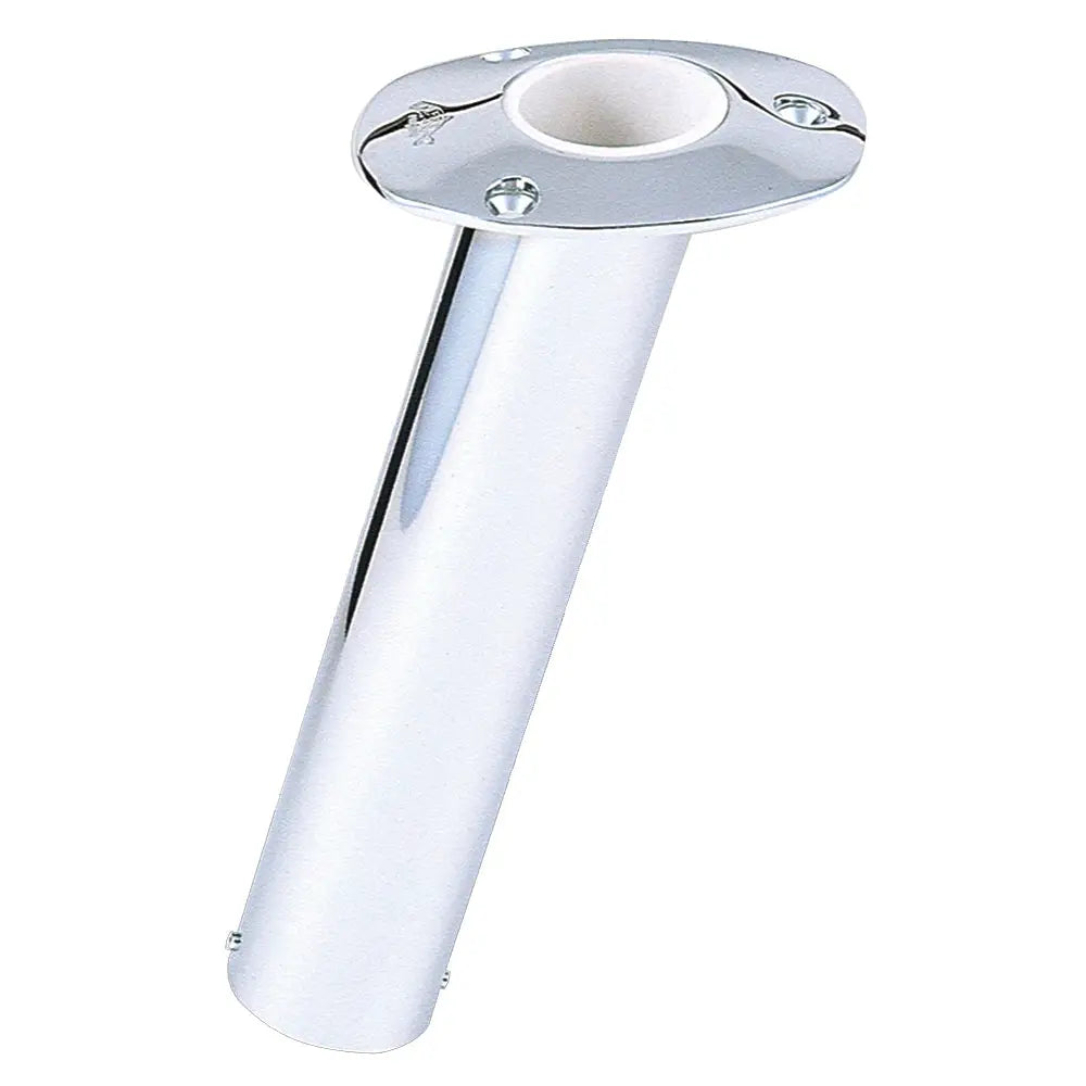 Lee’s 15 Degree Stainless Steel Flush Mount Rod Holder - 2’’ O.D. [RH529HS] - Rod Holders