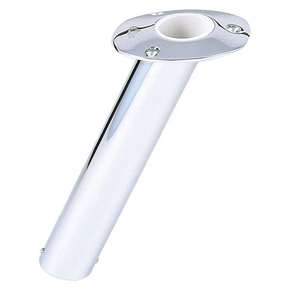 Lee’s 30 Degree Stainless Steel Flush Mount Rod Holder - 2’’ O.D. [RH525SS] - Rod Holders