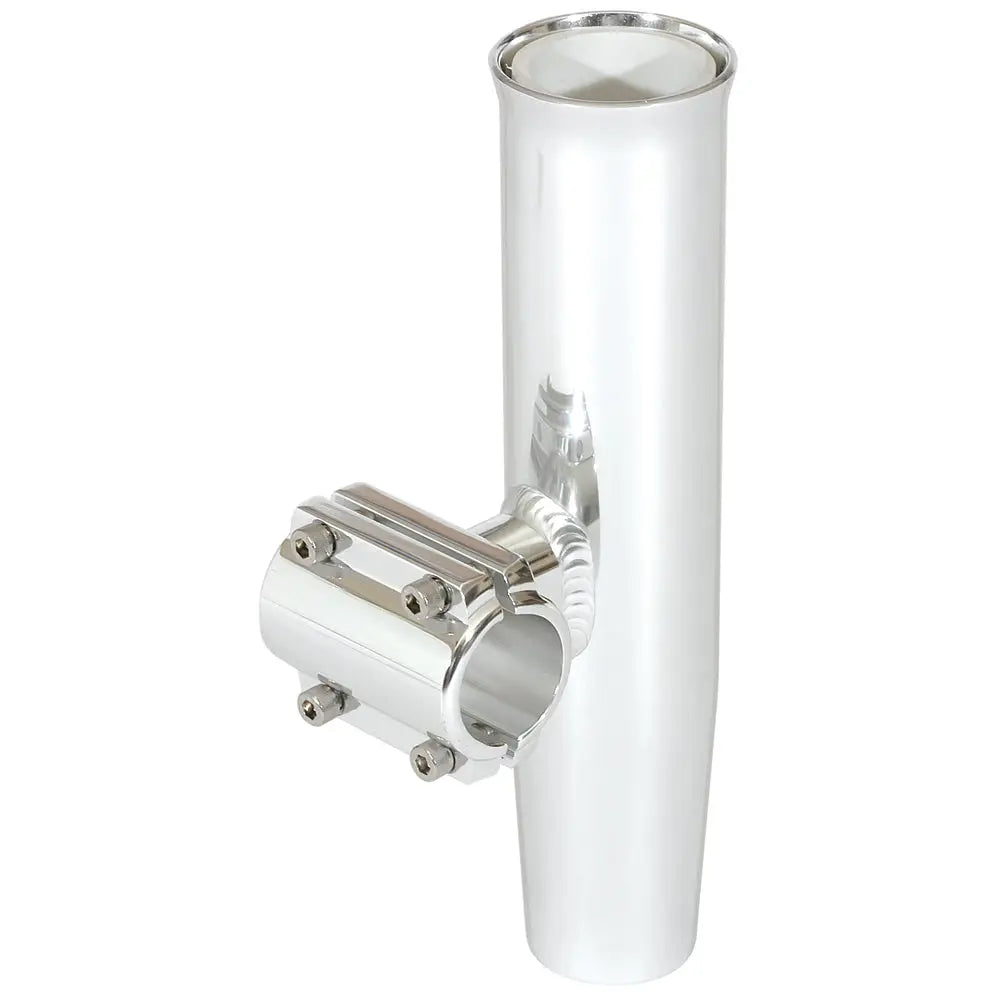 Lee’s Clamp-On Rod Holder - Silver Aluminum - Horizontal Mount - Fits 1.315’’ O.D. Pipe [RA5202SL] - Rod Holders