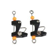 Lees Tackle Release Clips - Pair [RK2202BK] - Outrigger Accessories