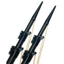Lee’s Ultima 20’ Carbon Fiber Telescoping Outriggers Internally Rigged Self-Stowing Adj. Rigging [ULT3920] - Outriggers