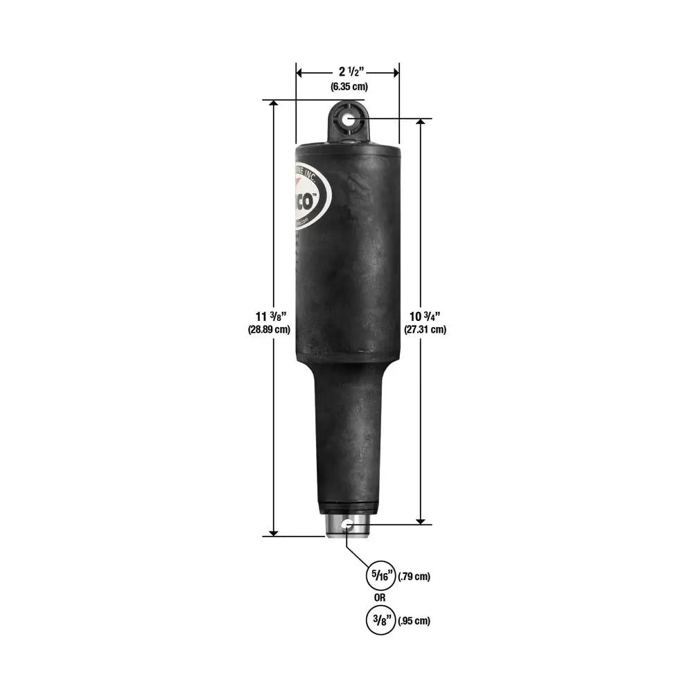 Lenco 101XD Extreme Duty Actuator - 12V - 2-1/4’’ Stroke w/Hardware [15056-002] - Trim Tab Accessories