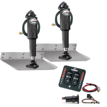 Lenco 9’’ x 12’’ Standard Trim Tab Kit w/LED Integrated Switch Kit 12V [15108-103] - Trim Tabs