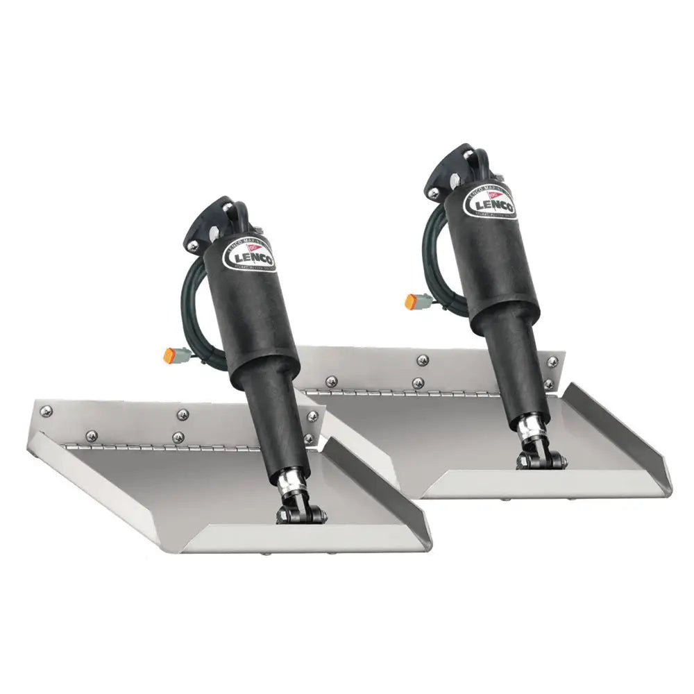 Lenco 9’’ x 9’’ Edge Mount Trim Tab Kit without Switch Kit 12V [15013-101] - Trim Tabs