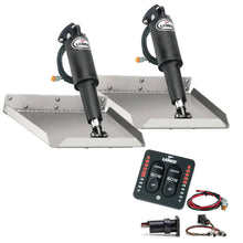 Lenco 9’’ x 9’’ Edgemount Trim Tab Kit w/LED Indicator Switch Kit 12V [TT9X9EI] - Trim Tabs