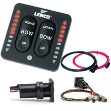 Lenco LED Indicator Integrated Tactile Switch Kit w/Pigtail f/Dual Actuator Systems [15171-001] - Trim Tab Accessories