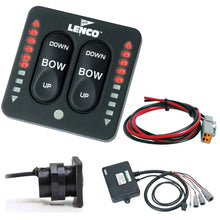 Lenco LED Indicator Two-Piece Tactile Switch Kit w/Pigtail f/Single Actuator Systems [15270-001] - Trim Tab Accessories