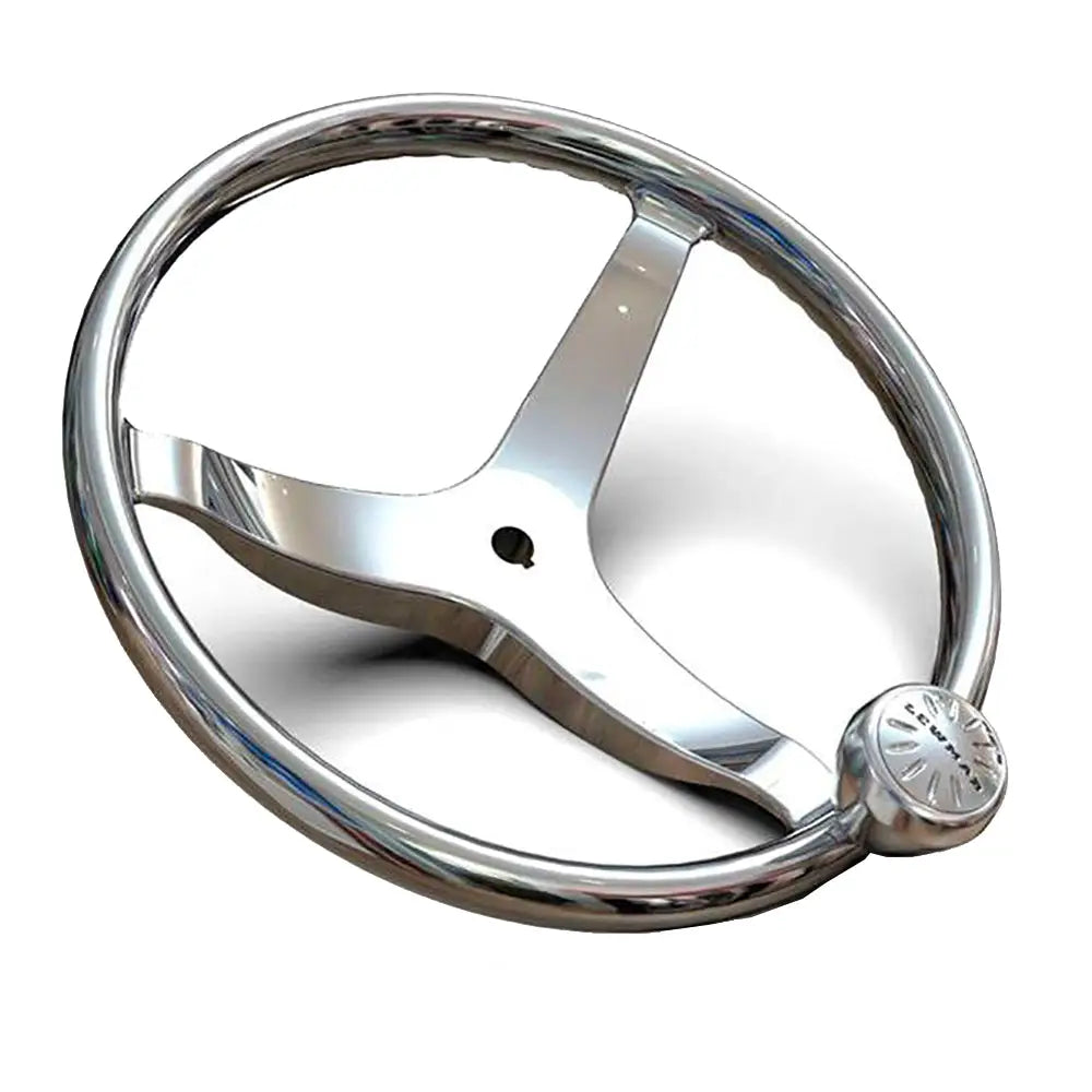 Lewmar 3 Spoke 13.5’’ Steering Wheel w/Power-Grip Knob [89700820] - Steering Wheels