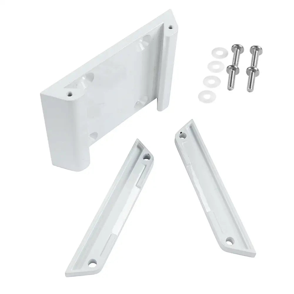 White Lewmar Axis Shallow Water Anchor Quick Release Mounting Bracket - Trolling Motor Accessories