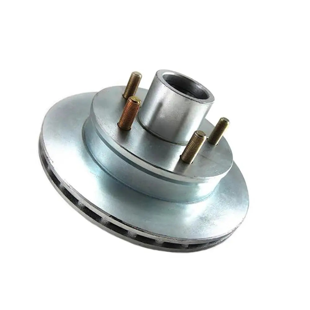 Load Rite Rotor Complete Kit Vented 9.75’’ Integral No Grease 5 Stud Dacromet Finish Knott [4265.47K]