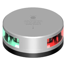 Lopolight Combined Sidelight - 1NM - Silver Housing w/FB Base [101-003-FB] - Navigation Lights