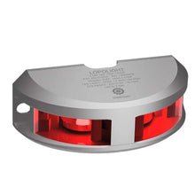 Lopolight Series 200-016 - Navigation Light - 2NM - Vertical Mount - Red - Silver Housing [200-016G2] - Navigation