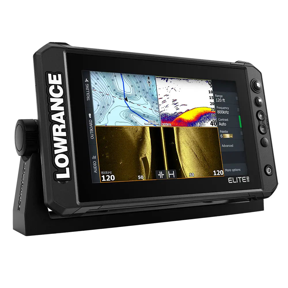 Lowrance Chartplotter Fishfinder Elite FS 9 No Transducer - GPS - Fishfinder Combos