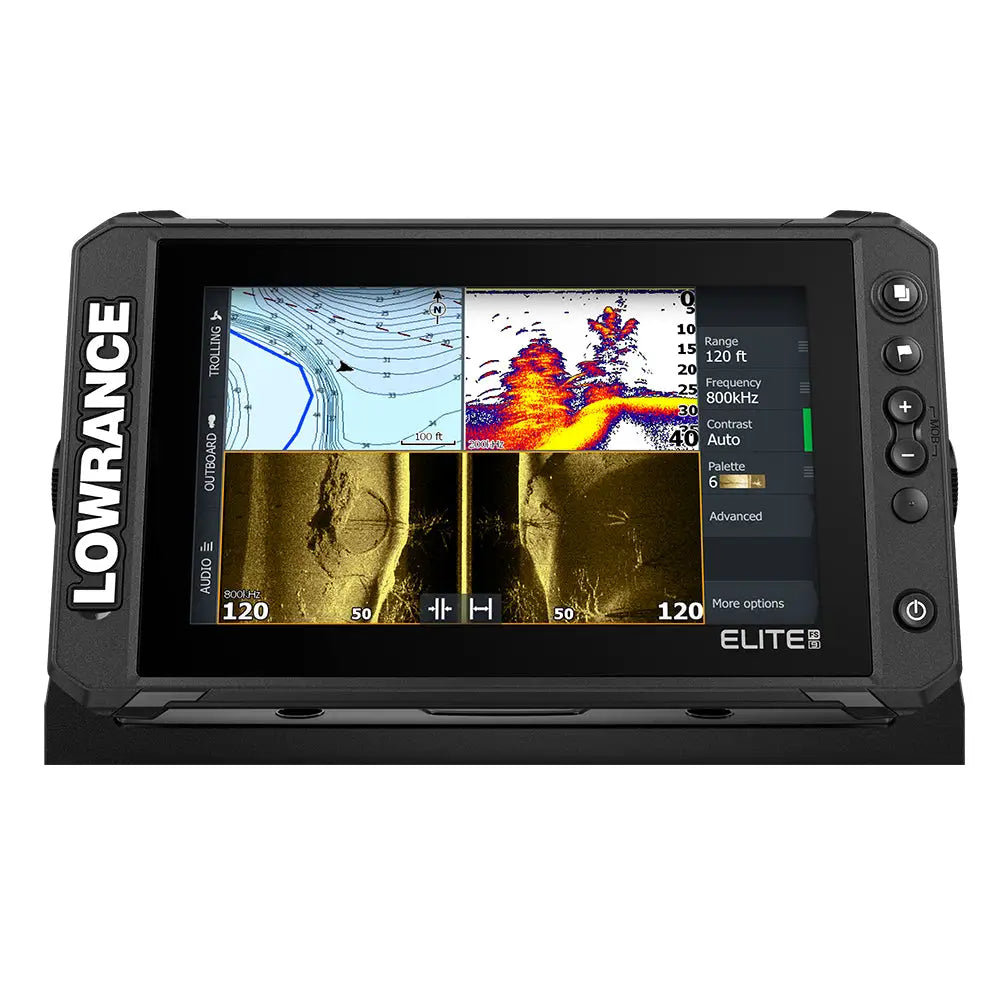 Lowrance Chartplotter Fishfinder Elite FS 9 No Transducer - GPS - Fishfinder Combos
