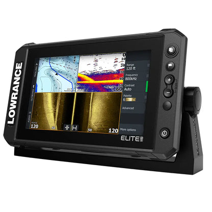 Lowrance Chartplotter Fishfinder Elite FS 9 No Transducer - GPS - Fishfinder Combos