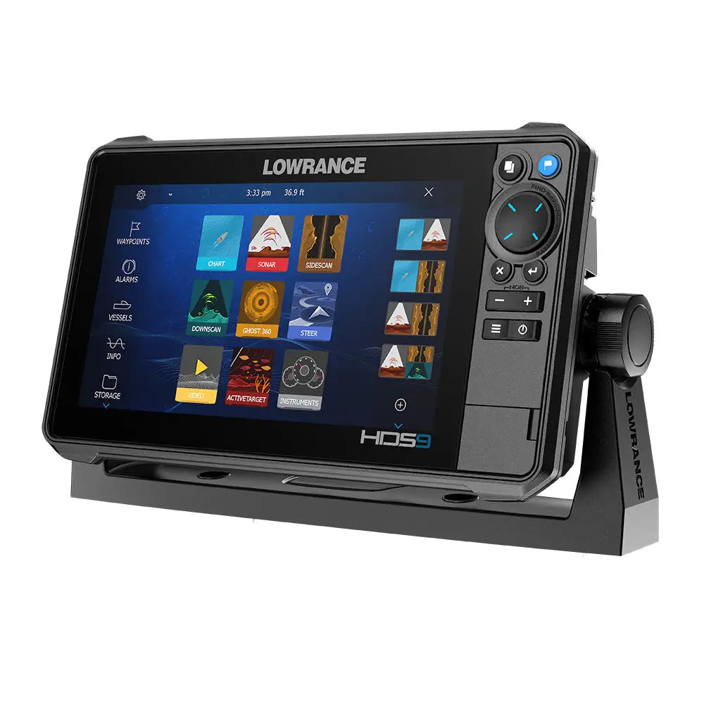 Lowrance 9 HDS PRO Active Imaging HD Transducer C-MAP DISCOVER OnBoard - GPS - Fishfinder Combos